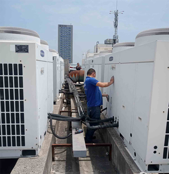 武邑中央空调制热和不制冷系统维修方法